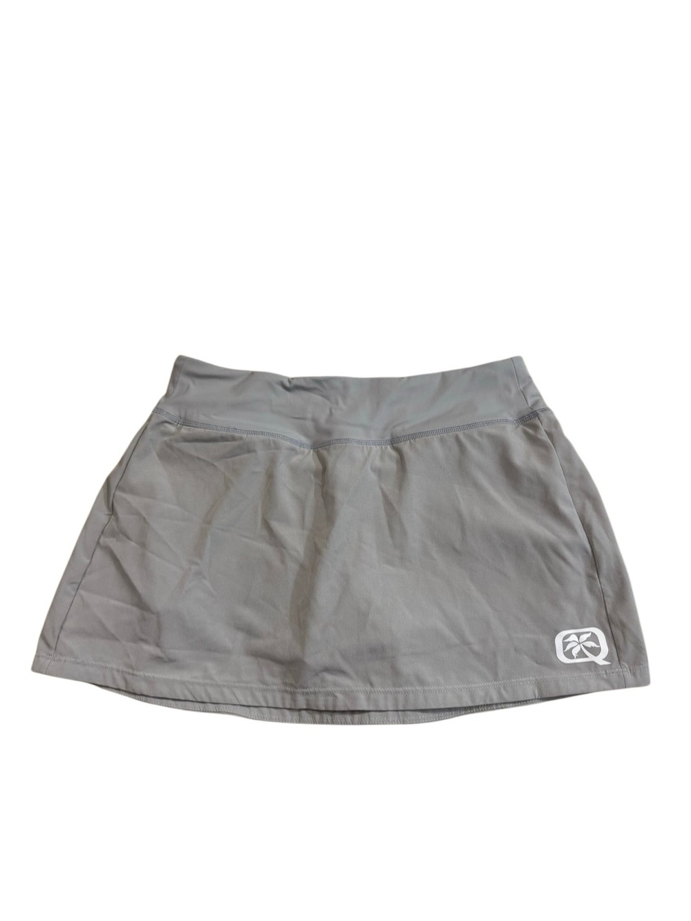 Quiet Storm Surf Shop Women's Active Wear Skort in Gray Size Small